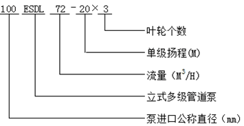 ESDL立式多級管道泵